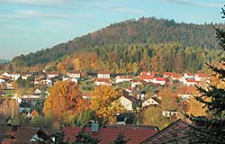 Blick zum Hausberg Predigtstuhl